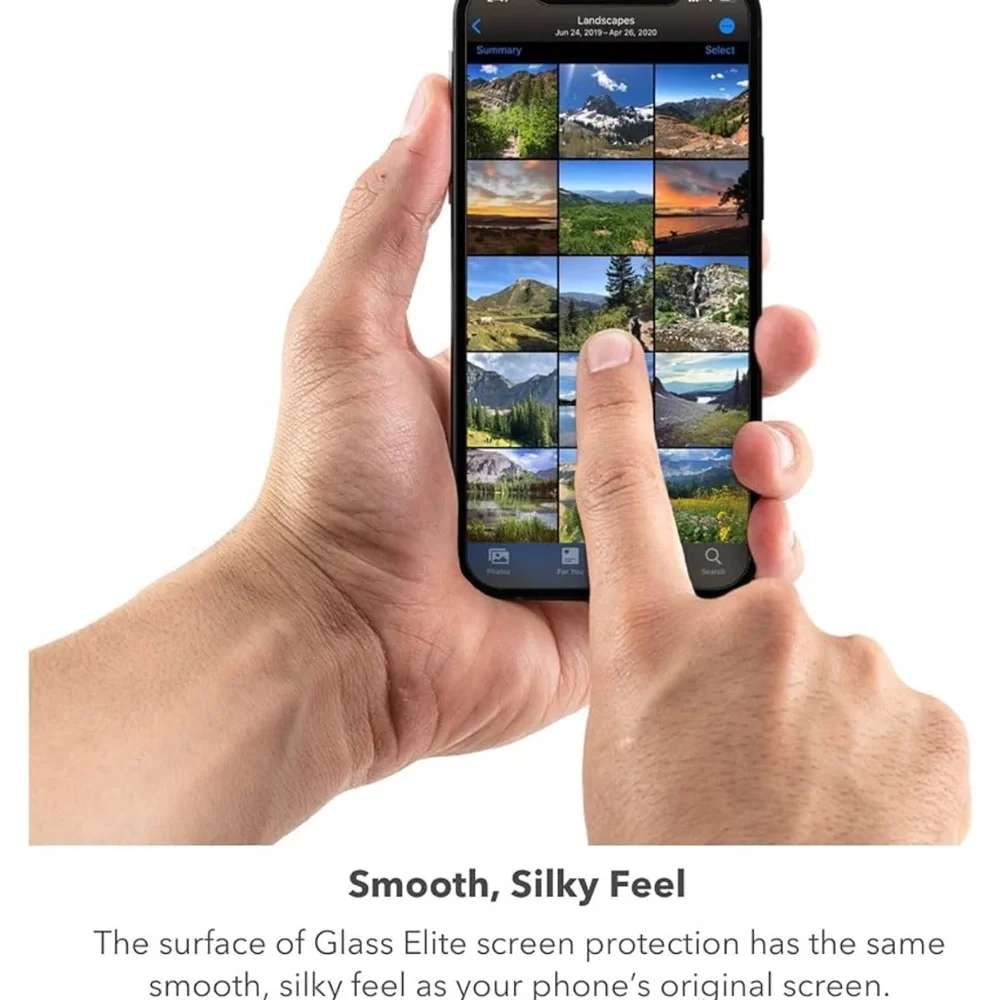 Zagg Black Privacy Screen Protector for Cell Phones